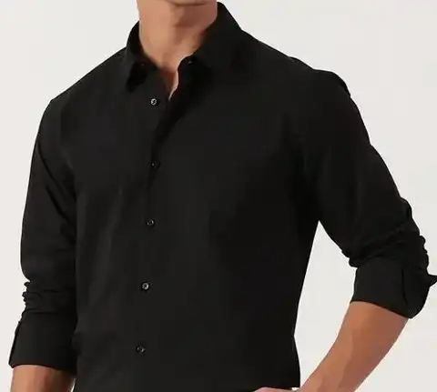 Blue Slim Shirt — view 1