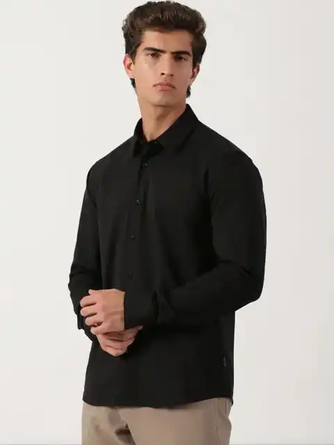 Blue Slim Shirt — view 3