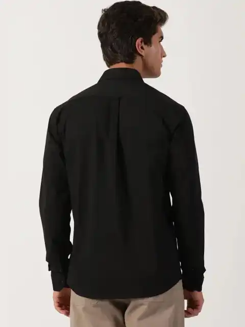 Blue Slim Shirt — view 4