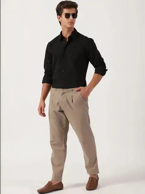 Blue Slim Shirt — view 5