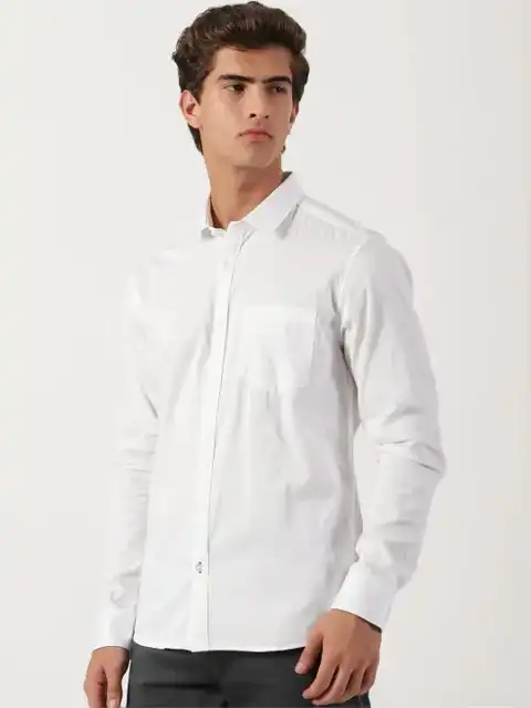Blue Slim Shirt — view 3
