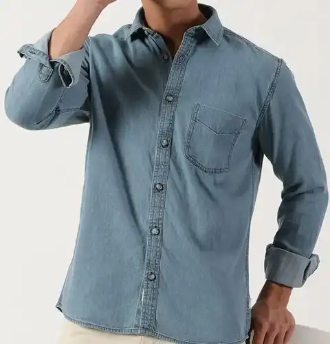 Blue Regular Shirt — view 1
