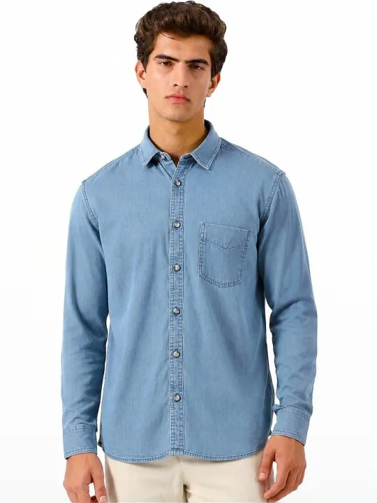 Blue Regular Shirt — view 2