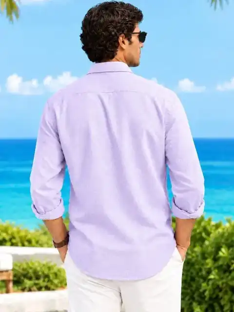 Purple Regular Shirt — view 2