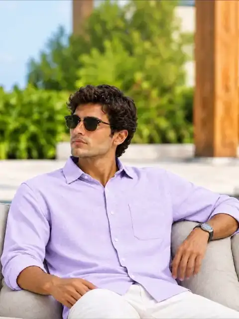 Purple Regular Shirt — view 4