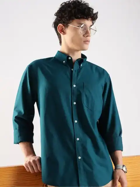 Green Regular Shirt — view 2
