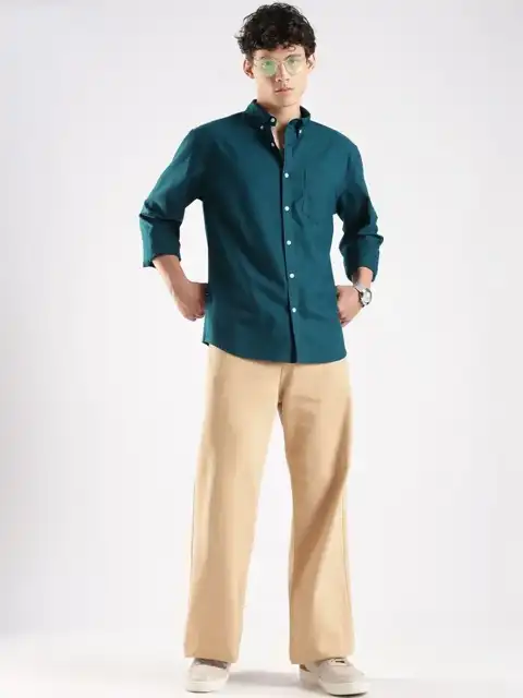 Green Regular Shirt — view 5