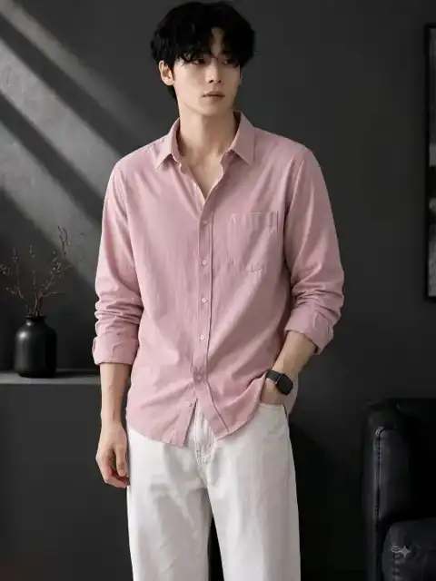 Pink Regular Shirt — view 3