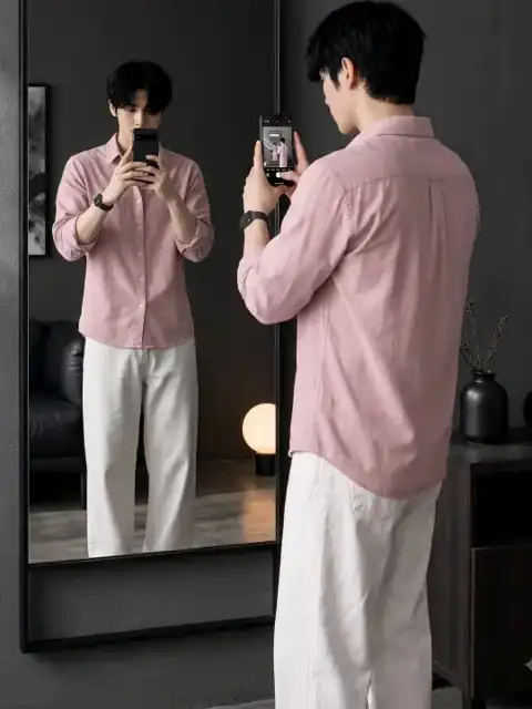 Pink Regular Shirt — view 4