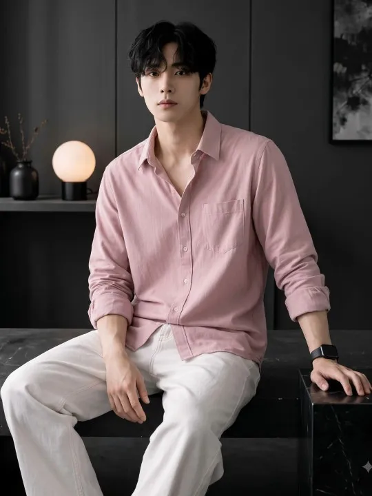 Pink Regular Shirt — view 1