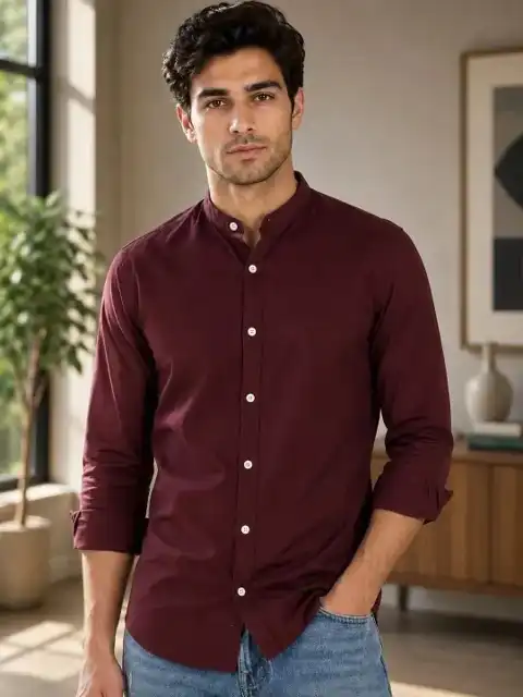 Black Slim Shirt — view 1