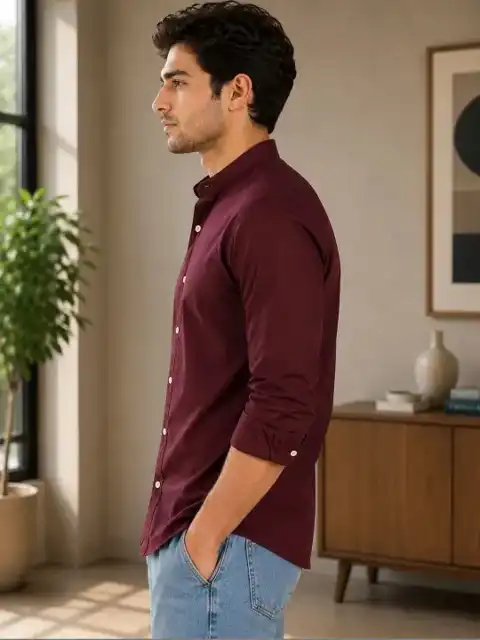 Black Slim Shirt — view 2