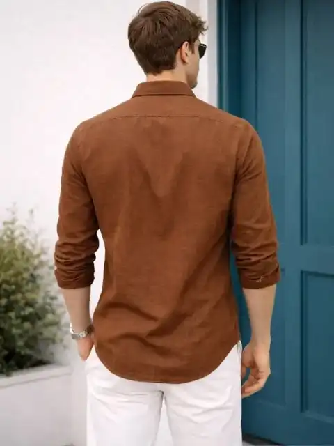 Brown Regular Shirt — view 4