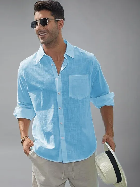 Beige Slim Shirt — view 4