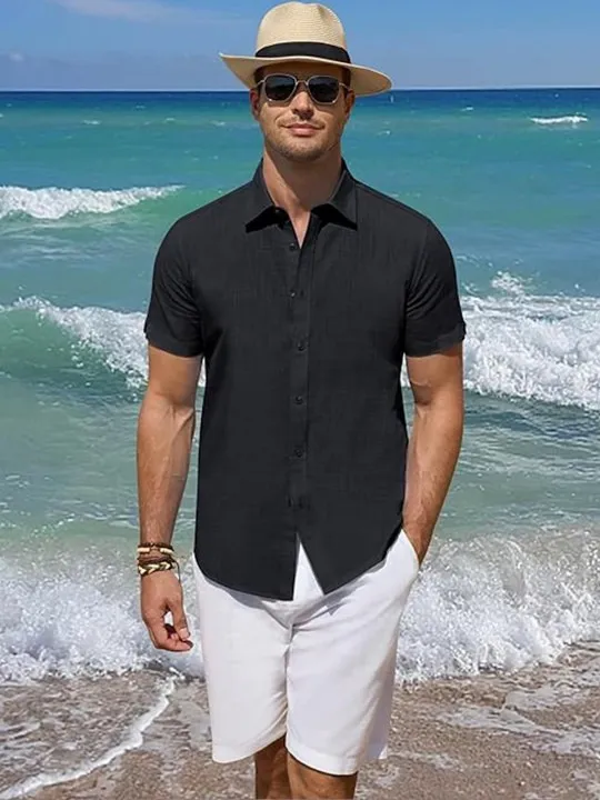 Black Slim Shirt — view 1