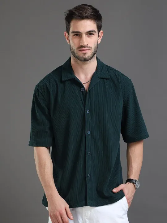 Black Oversized Shirt — view 4