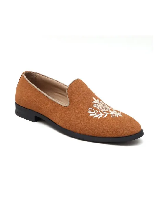 Orange Loafers — view 1