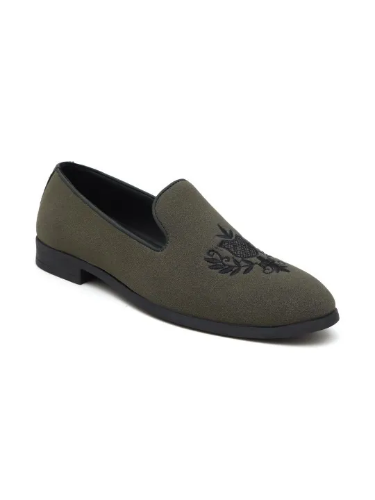 Grey Loafers — view 1