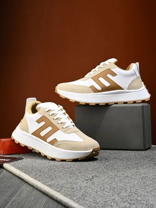 Brown Sneakers — view 1