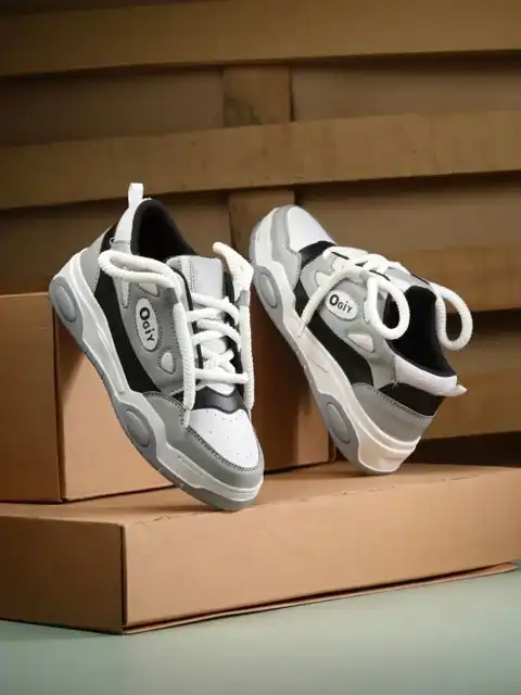 Brown Sneakers — view 1