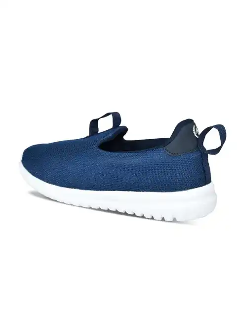 Blue Textured Sneakers — view 3