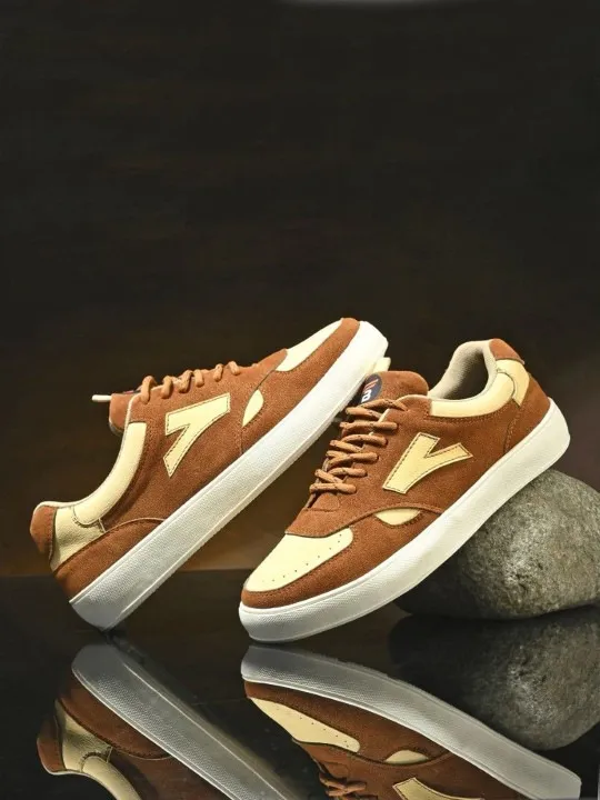 Orange Sneakers — view 1