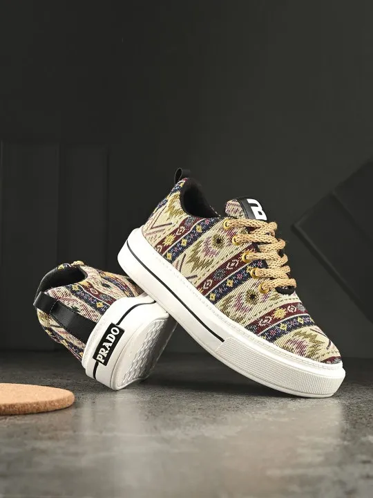 Beige Sneakers — view 1