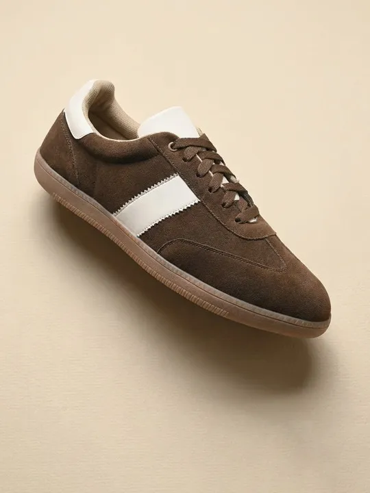 Brown Sneakers — view 1