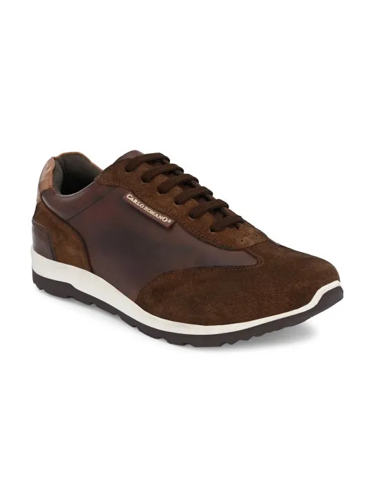 Brown Sneakers — view 1