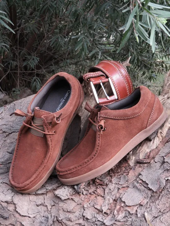 Brown Sneakers — view 1