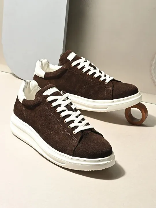 Brown Sneakers — view 1