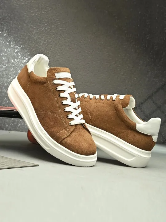 Brown Sneakers — view 1