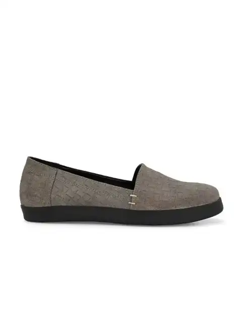 Beige Textured Sneakers — view 4