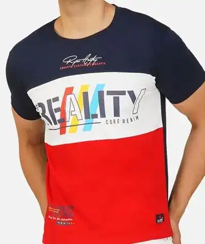 White Printed T-Shirt — view 1