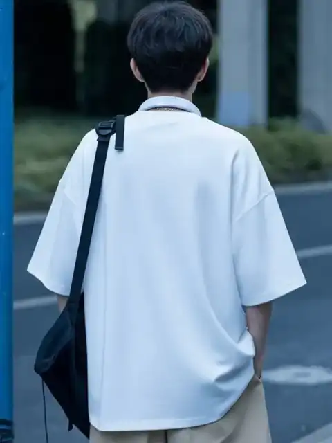 Beige Graphic Oversized T-Shirt — view 2