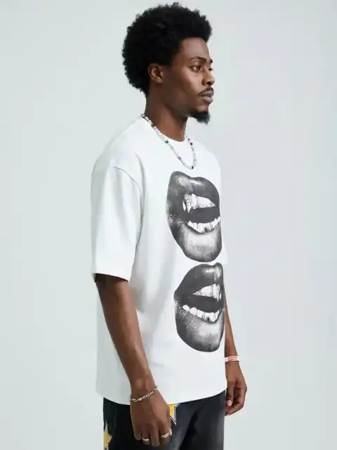 Brown Printed T-Shirt — view 3