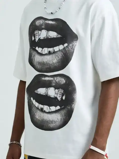 Brown Printed T-Shirt — view 4