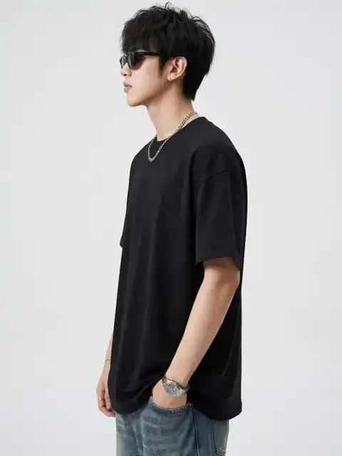 Black T-Shirt — view 3