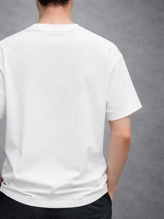 White Printed T-Shirt — view 2