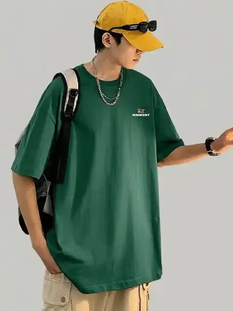 Green Printed T-Shirt — view 3