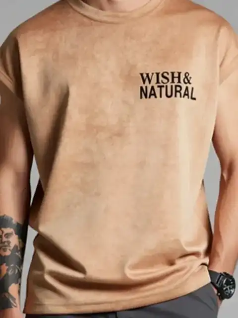 Beige T-Shirt — view 2
