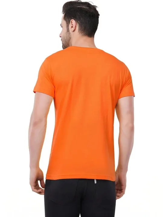 Orange Printed T-Shirt — view 1