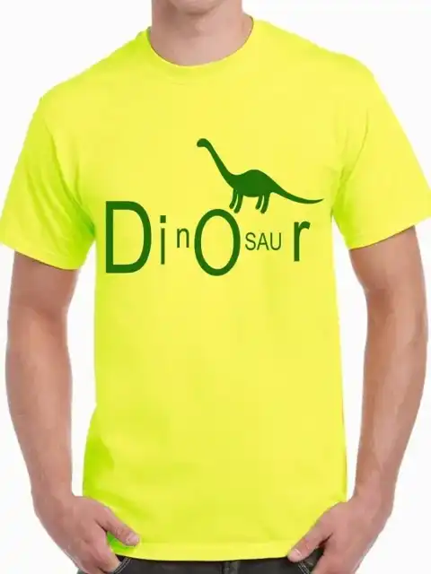 Yellow Printed T-Shirt — view 1