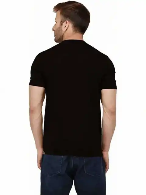 Black Printed T-Shirt — view 2