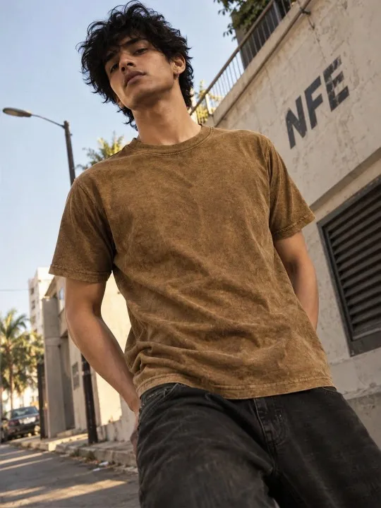 Brown T-Shirt — view 1