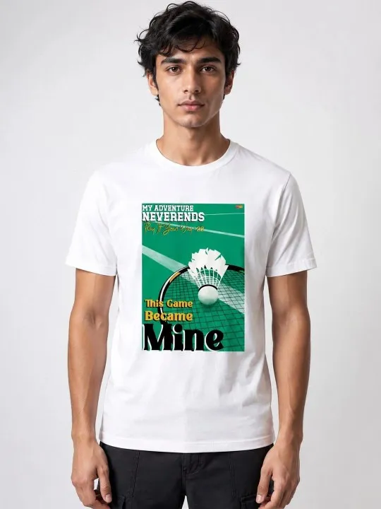 Green Printed T-Shirt — view 1
