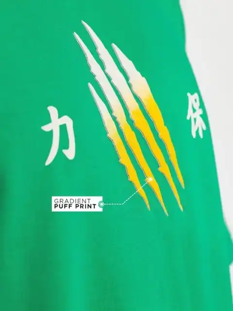 Green Printed T-Shirt — view 3