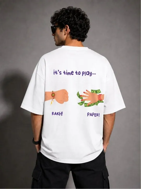 White Printed T-Shirt — view 1