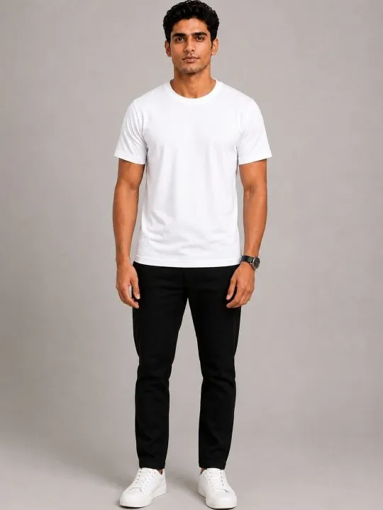 White T-Shirt — view 2