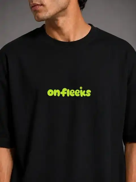 Black Printed T-Shirt — view 3